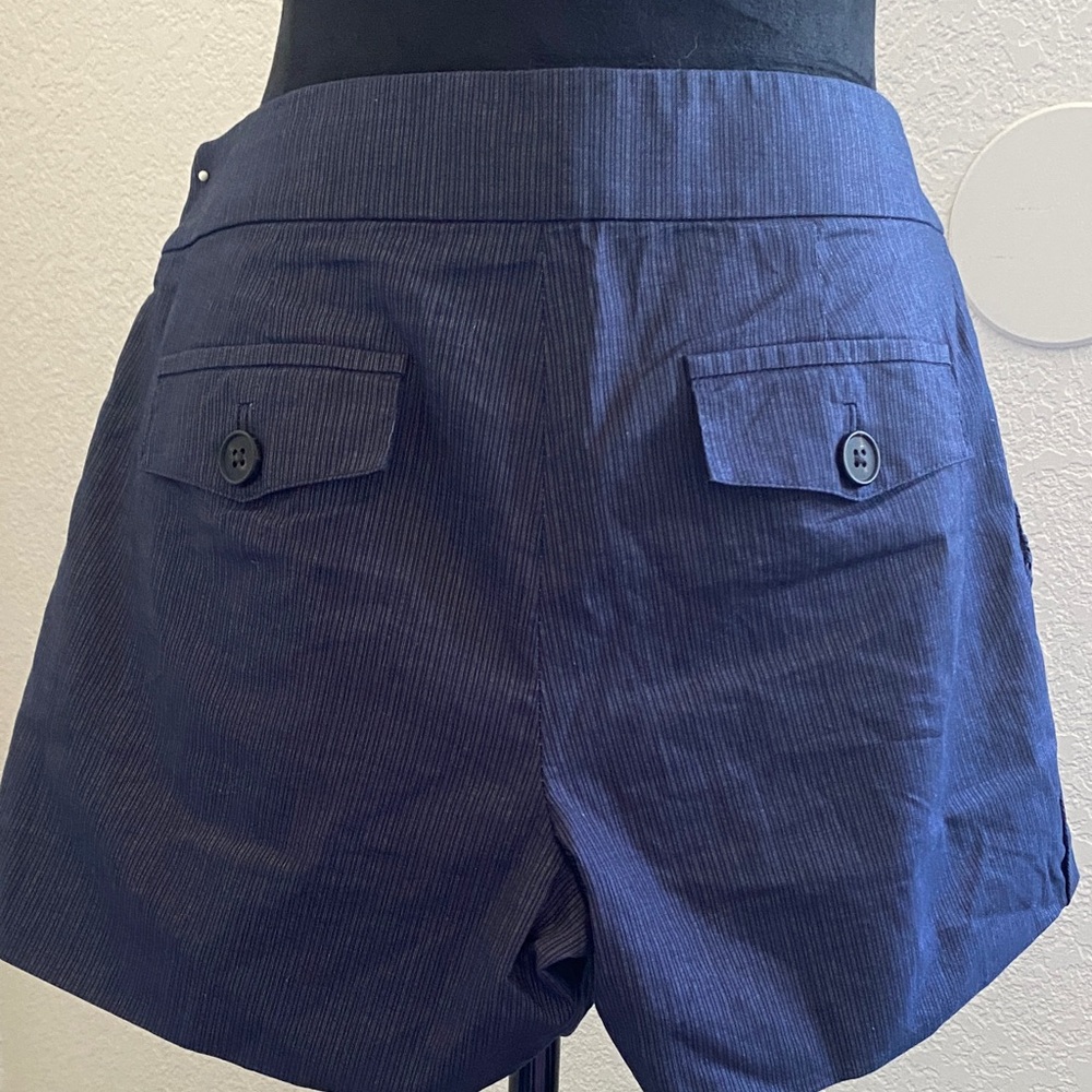Bird by Juicy Couture High Waist Navy Shorts - Picture 2 of 7